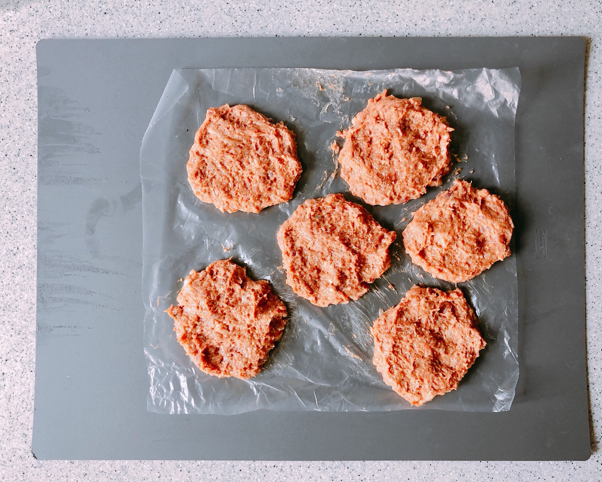 无面粉热量，低油低脂㊙️牛肉饼汉堡的做法