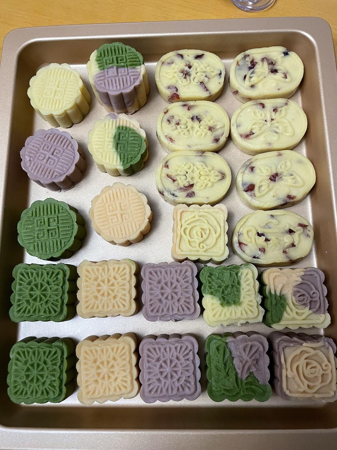 简单易学的绿豆糕