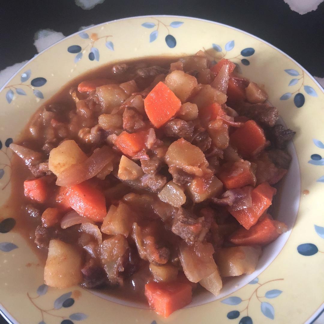 红烧牛肉土豆 （独家秘制）