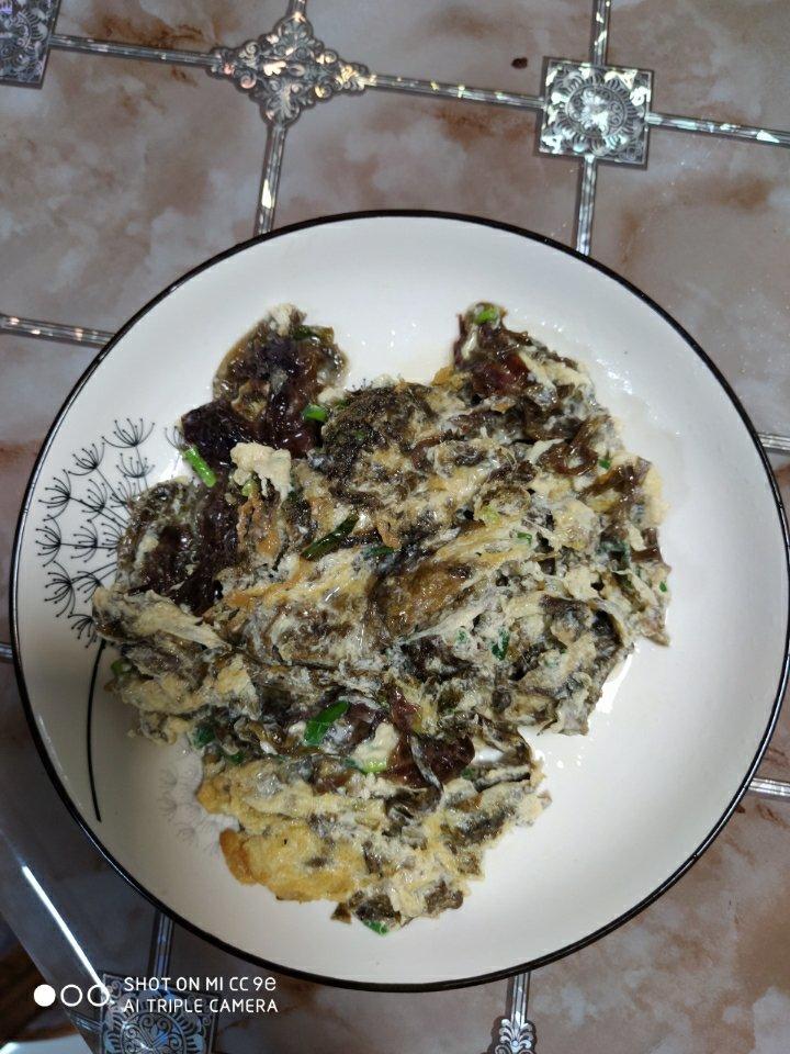 紫菜炒鸡蛋