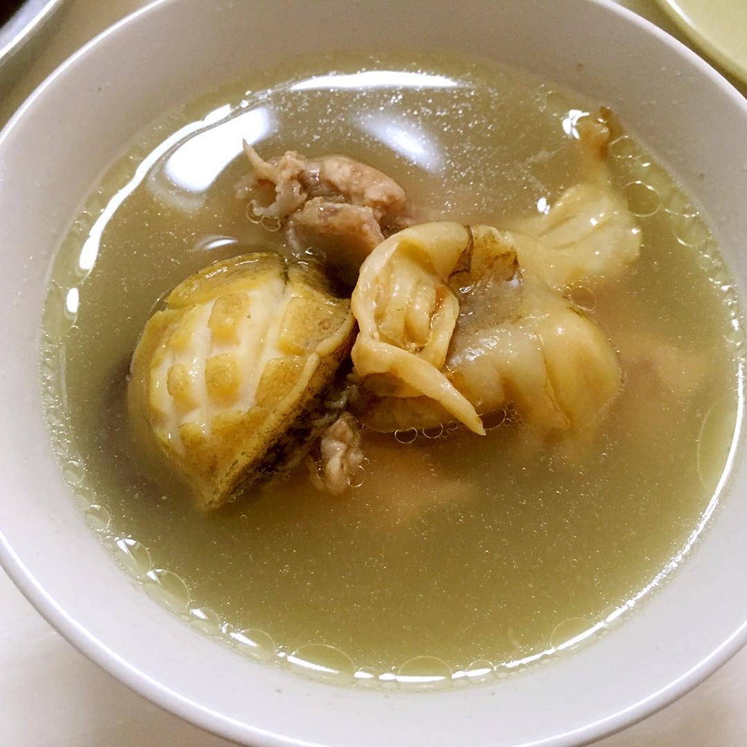 sevencc做的瘦肉鲍鱼汤