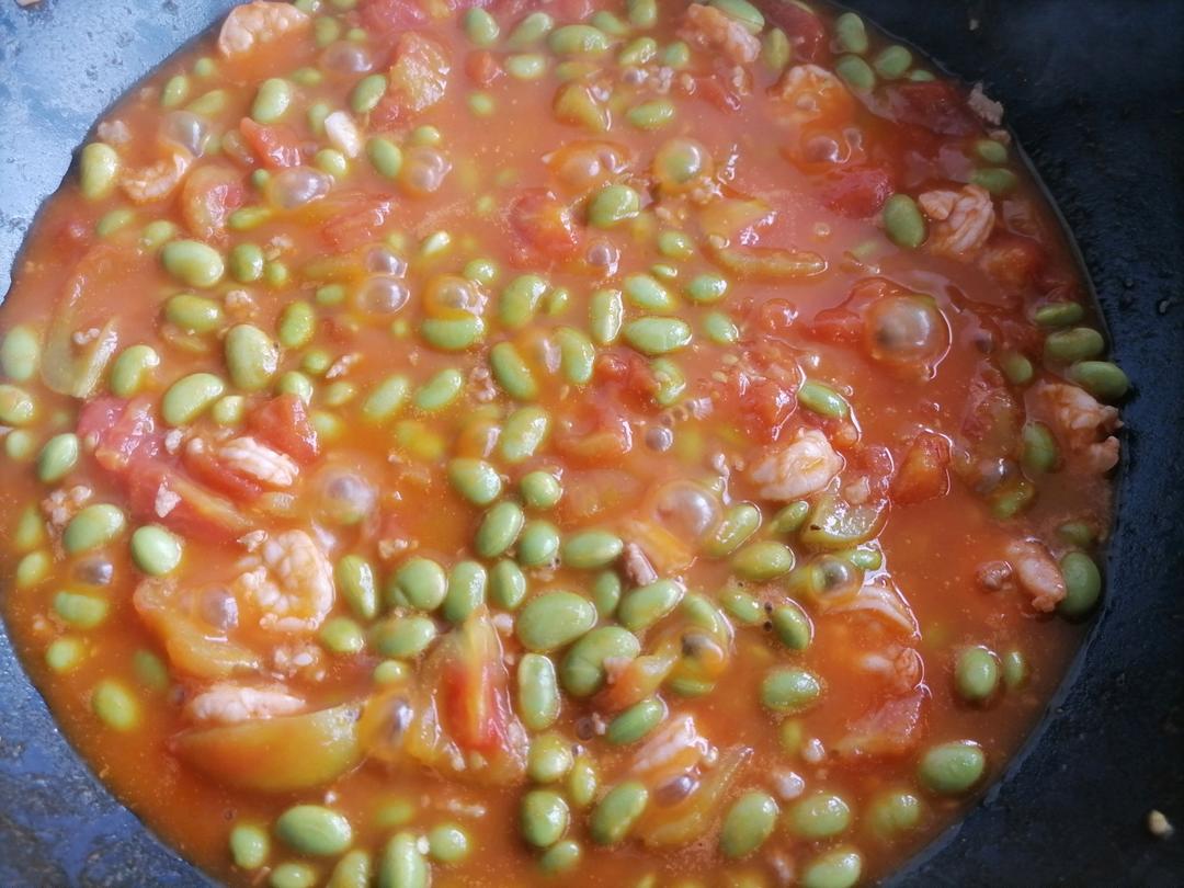 番茄青豆虾仁