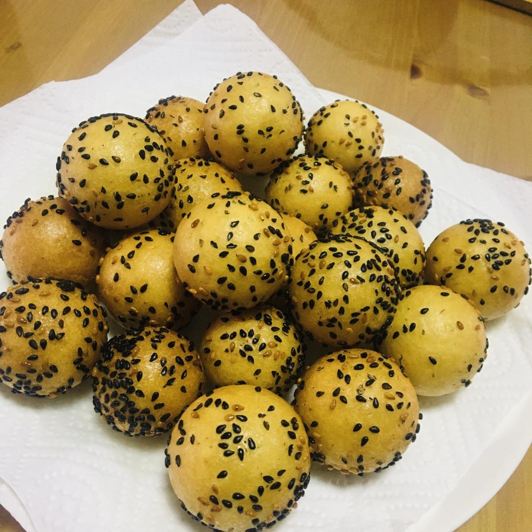 空心不炸裂麻圆(麻团)