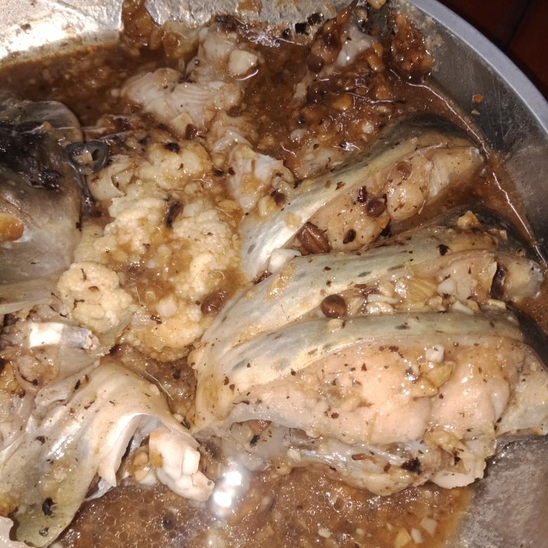 豉汁蒸盘龙钳鱼的做法