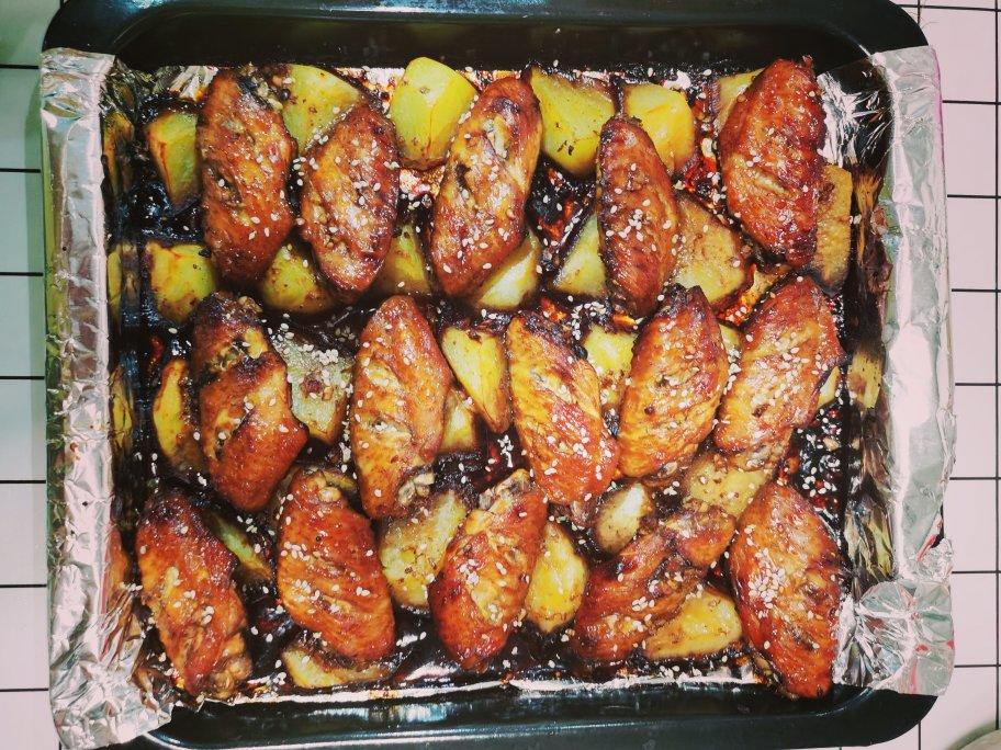 自制烤箱烤鸡翅～ 真的炒鸡香