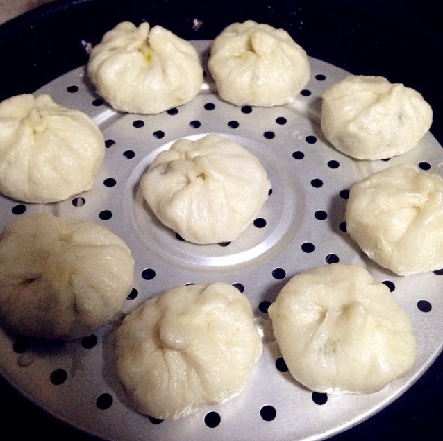 芽菜肉臊包子