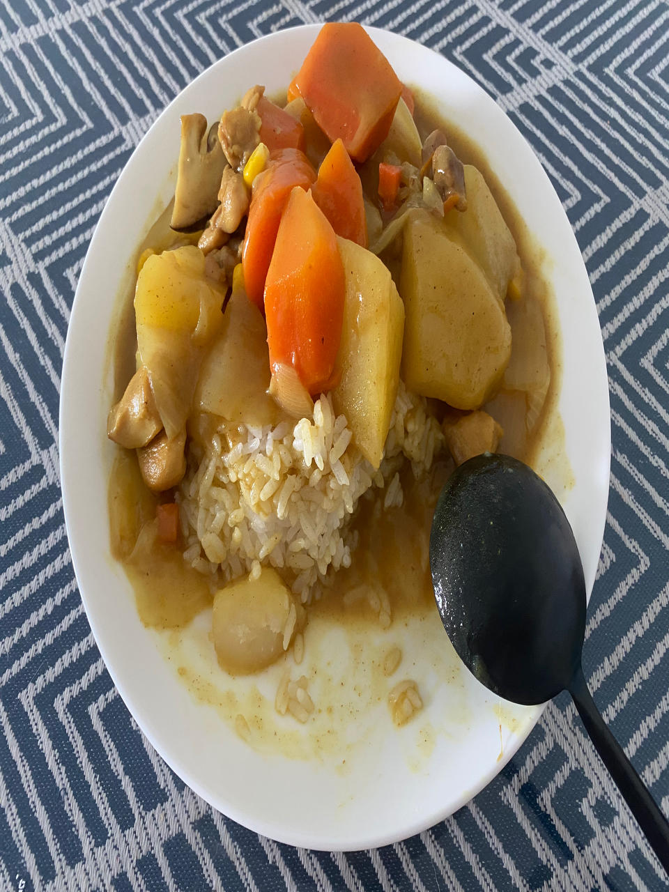 咖喱鸡肉饭