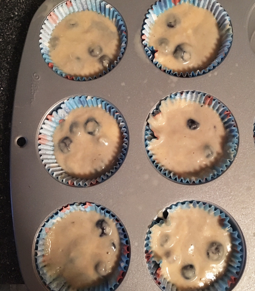 低糖低油蓝莓马芬（blueberry muffin）的做法 步骤6