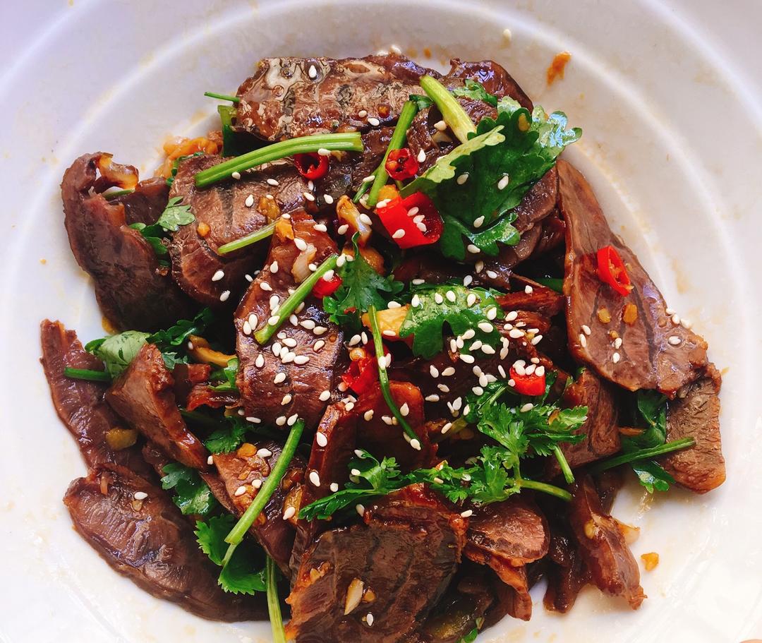 卤牛肉+凉拌