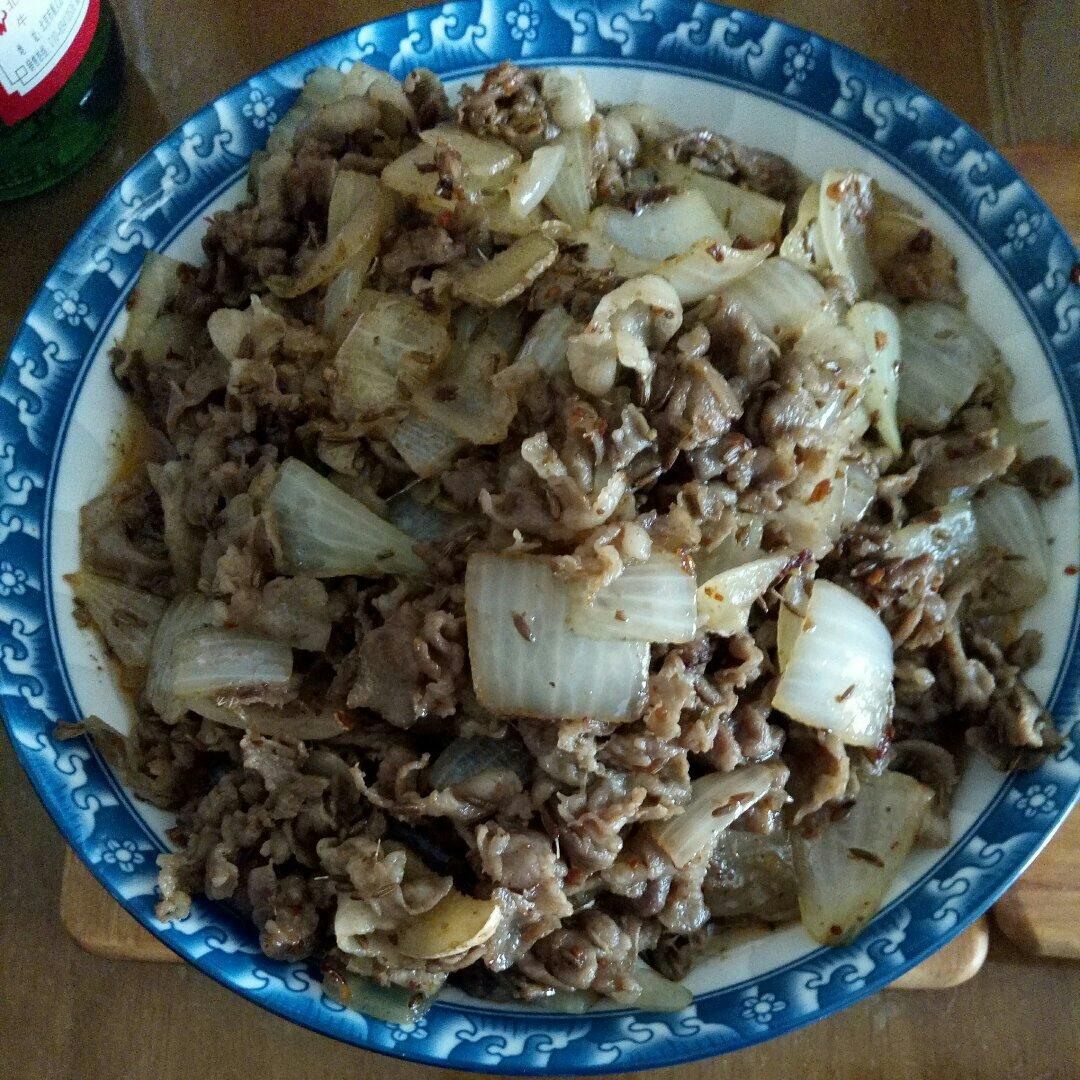 孜然羊肉片