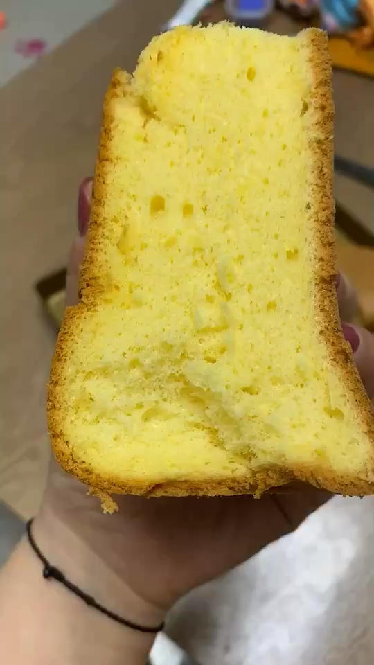 八寸戚风蛋糕（生日蛋糕坯）附六寸配单