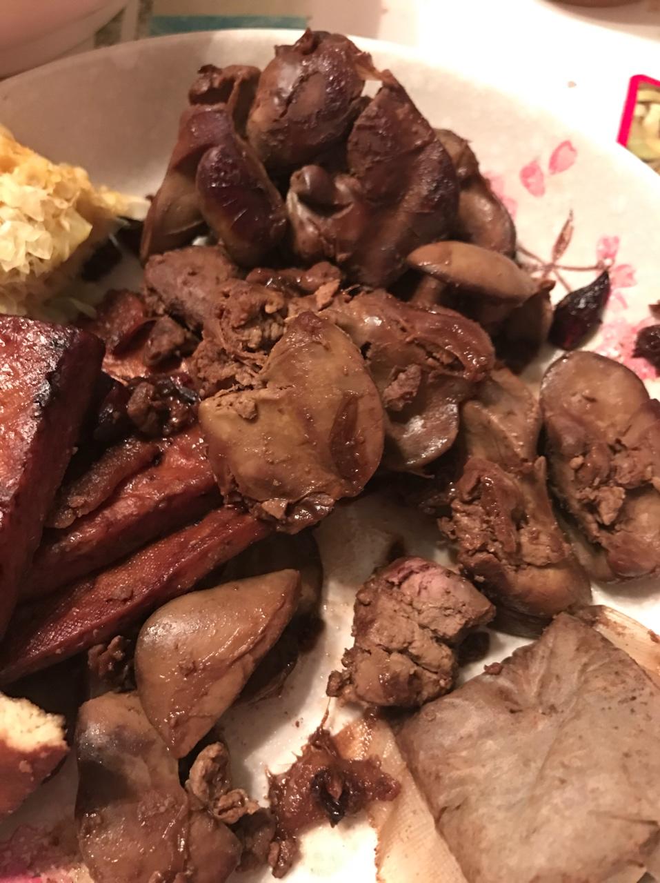 酱鸡肝