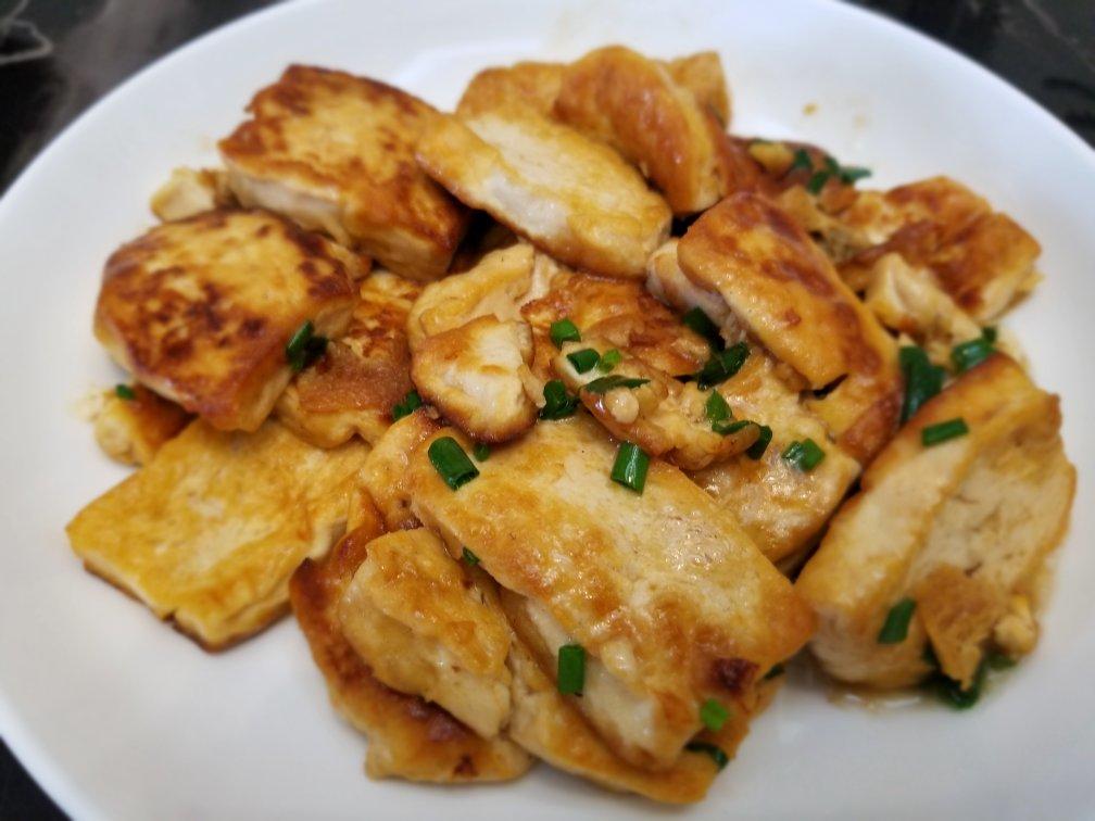 蚝油煎豆腐