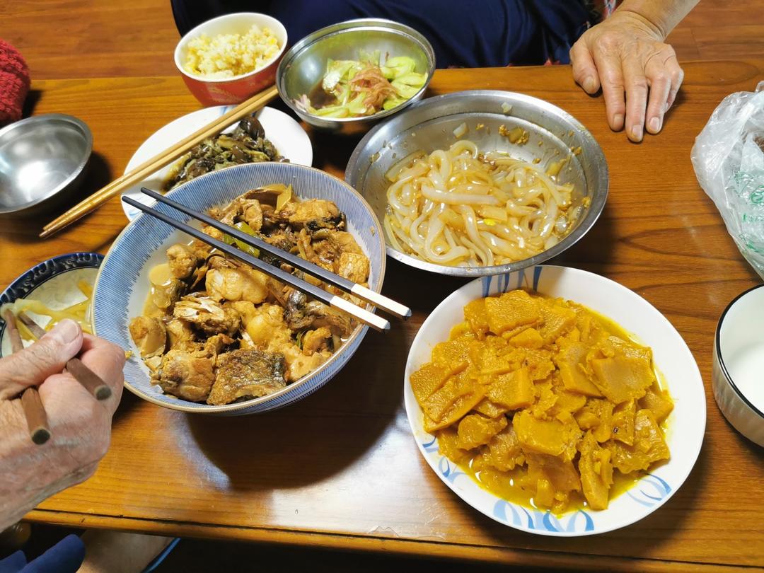 家里的午餐味道