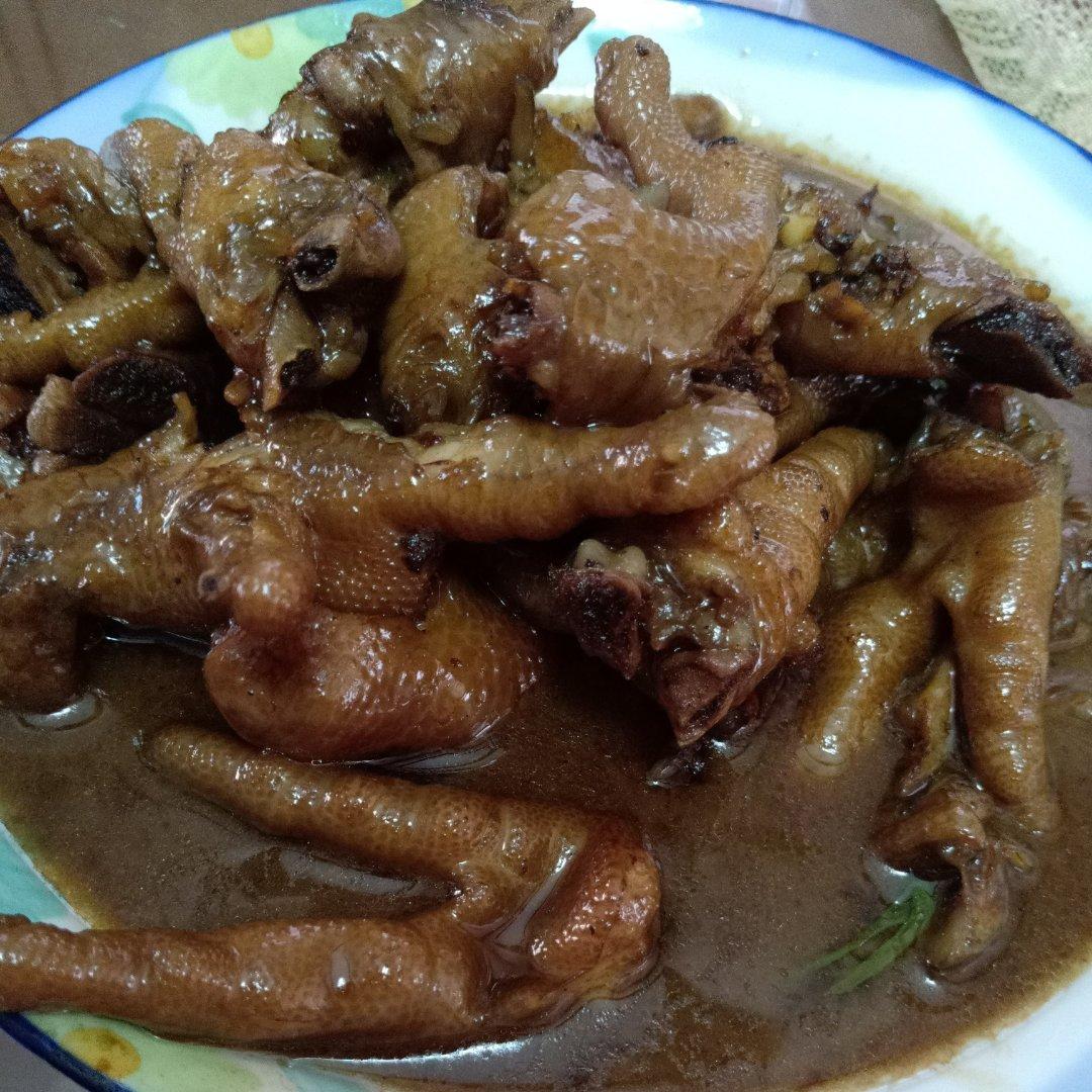 秘制红烧鸡爪