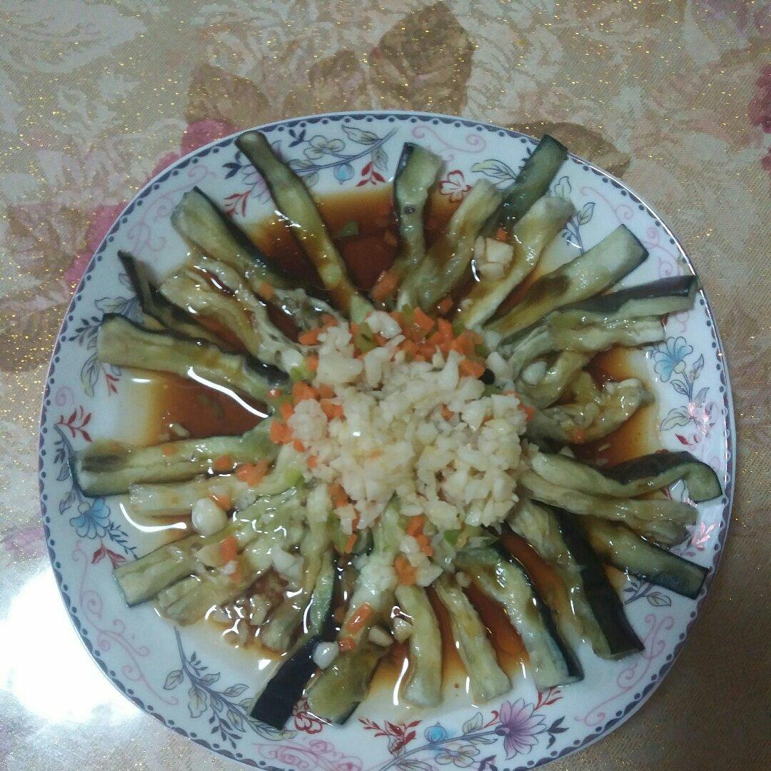 凉拌手撕烤茄子
