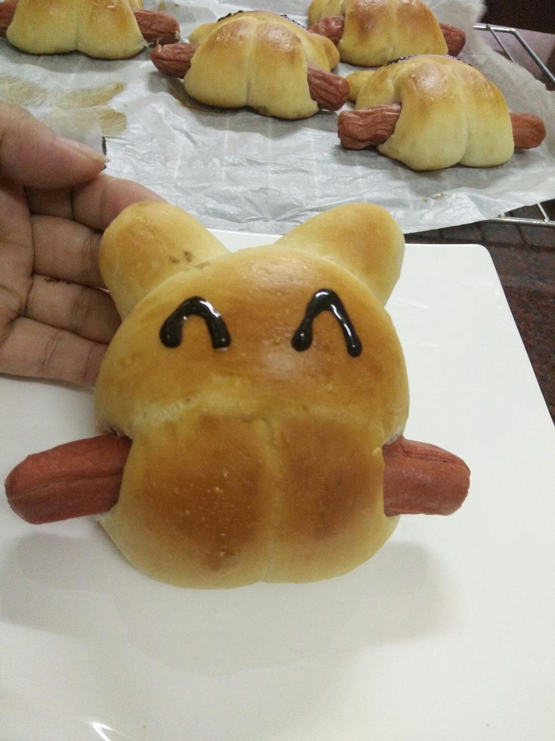 小兔子热狗包