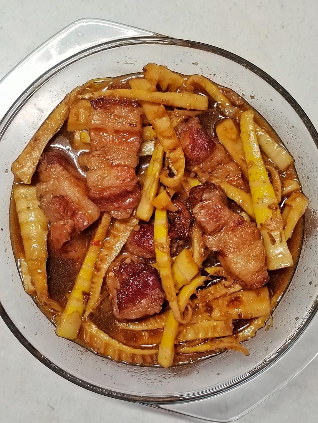 雷笋红烧五花肉