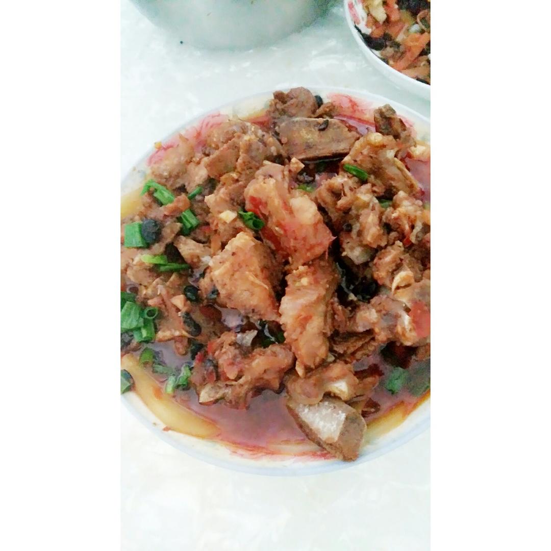 豆瓣酱蒸排骨（酱香排骨）