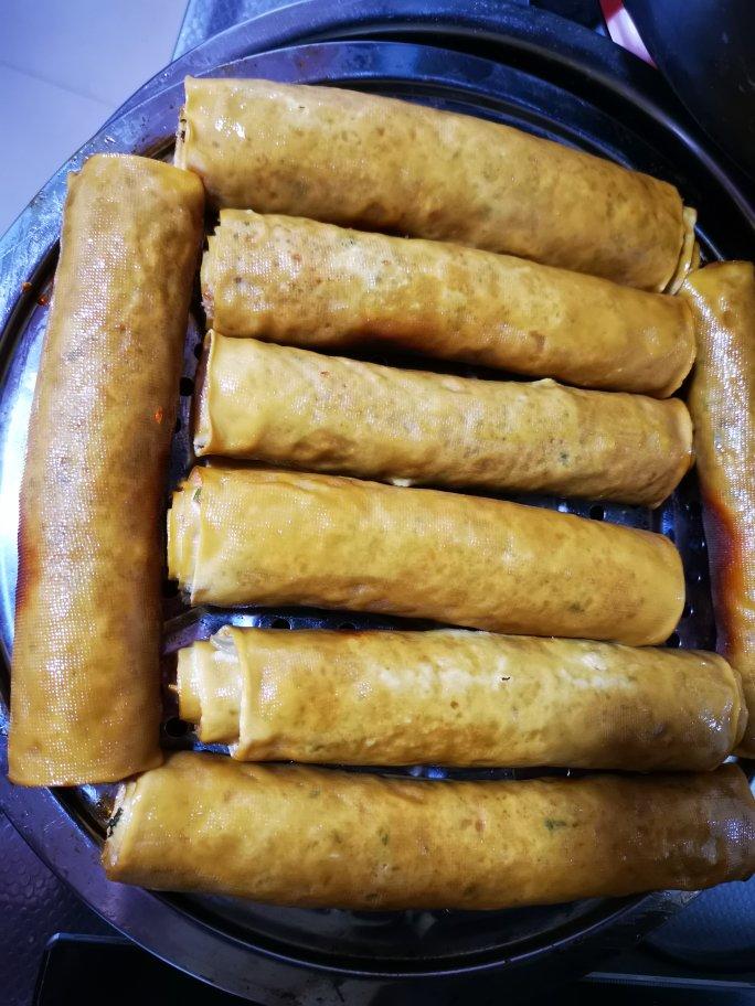 东北签子（干豆腐肉卷）