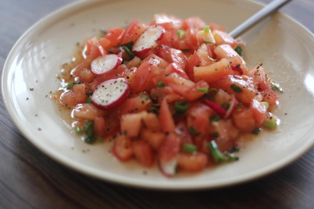 凉拌西红柿丨健康·三餐