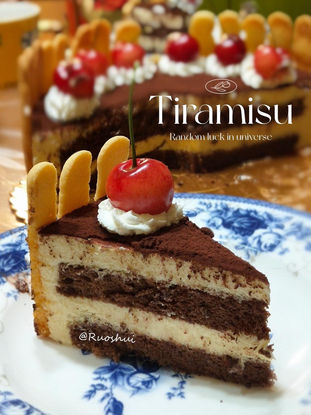 戚风版提拉米苏