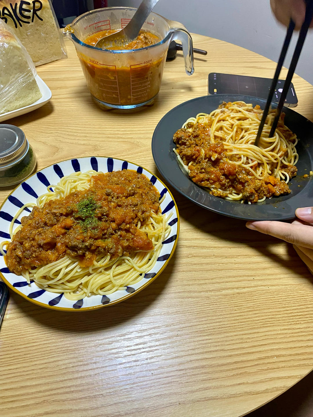 番茄肉酱意面