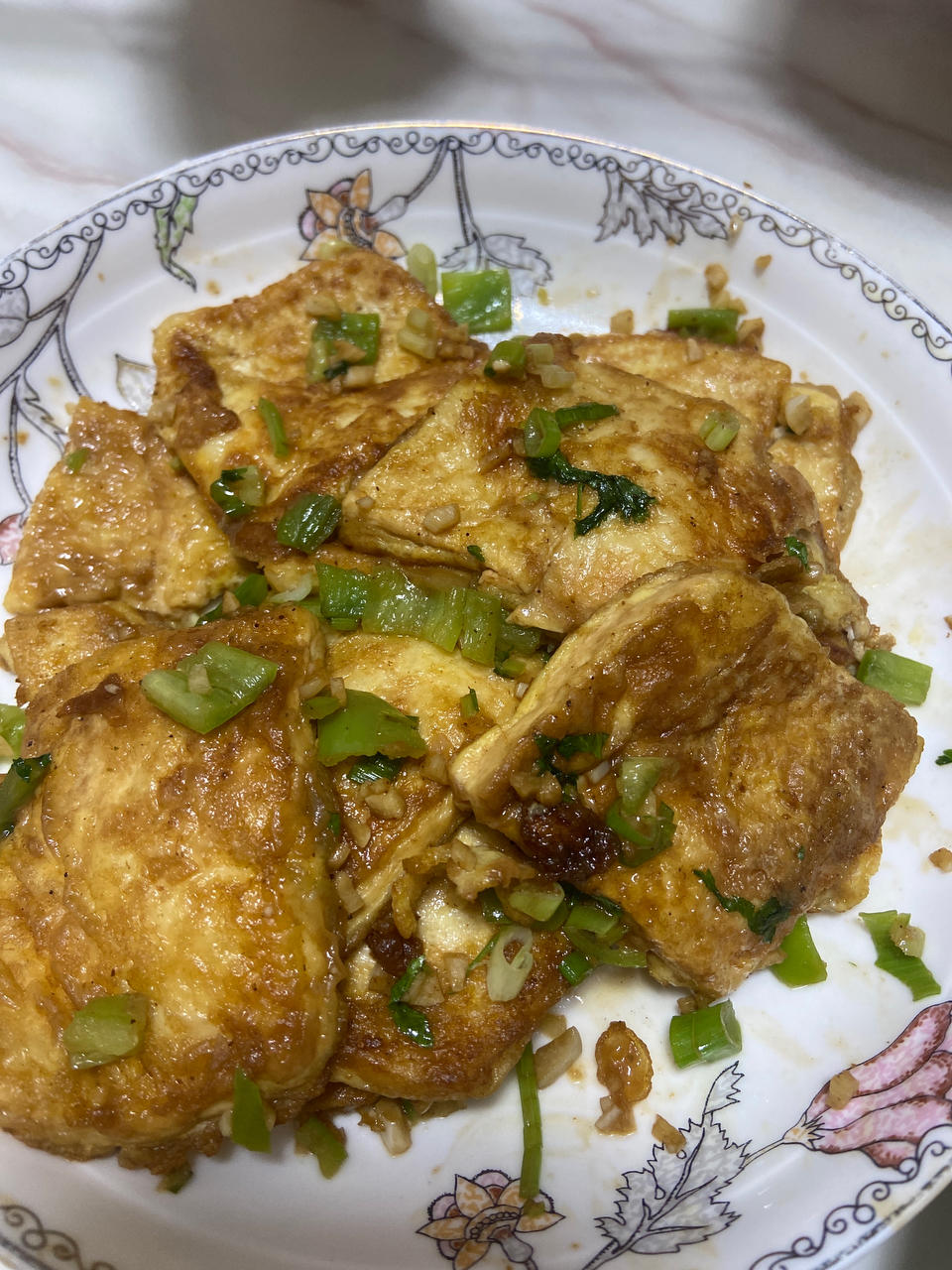 爆汁香煎豆腐