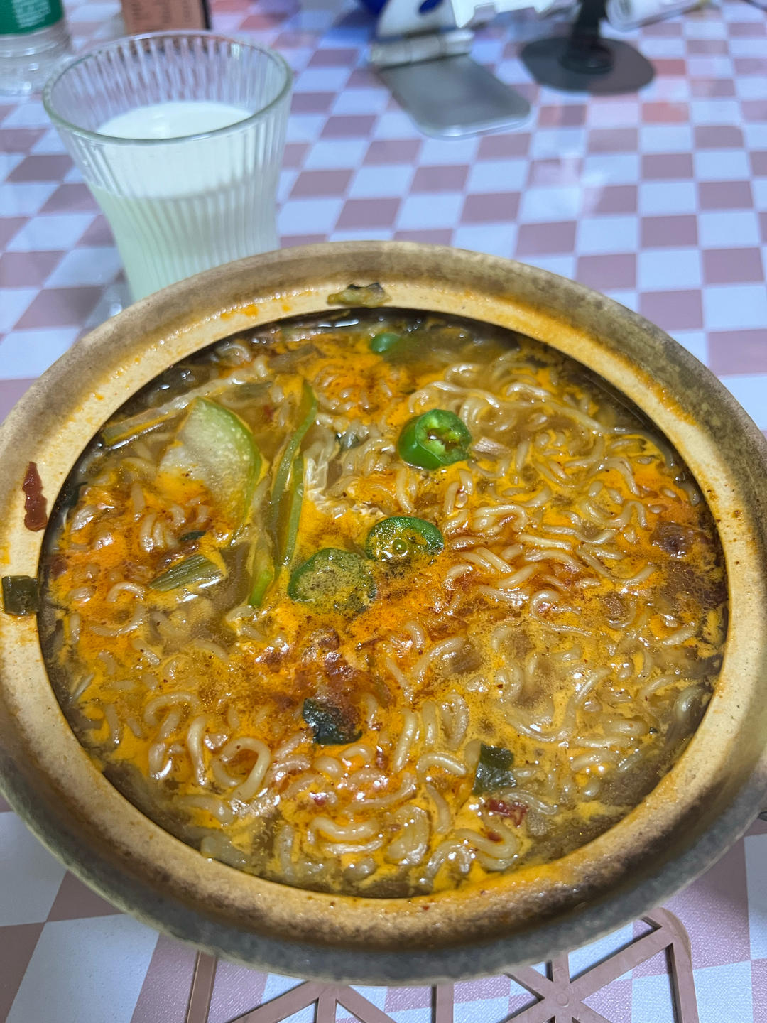 香菇牛肉辛拉面