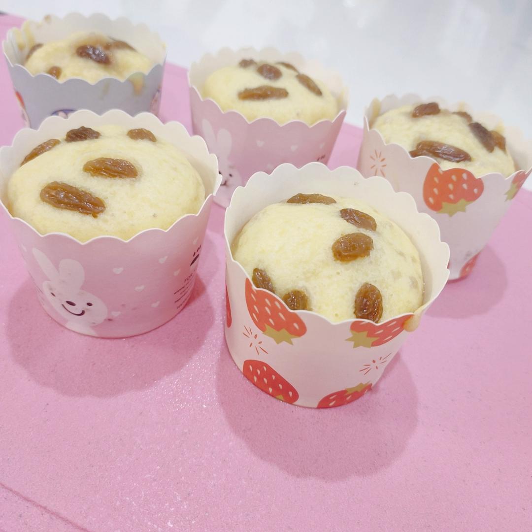 儿童早餐—蓝莓鸡蛋蒸糕