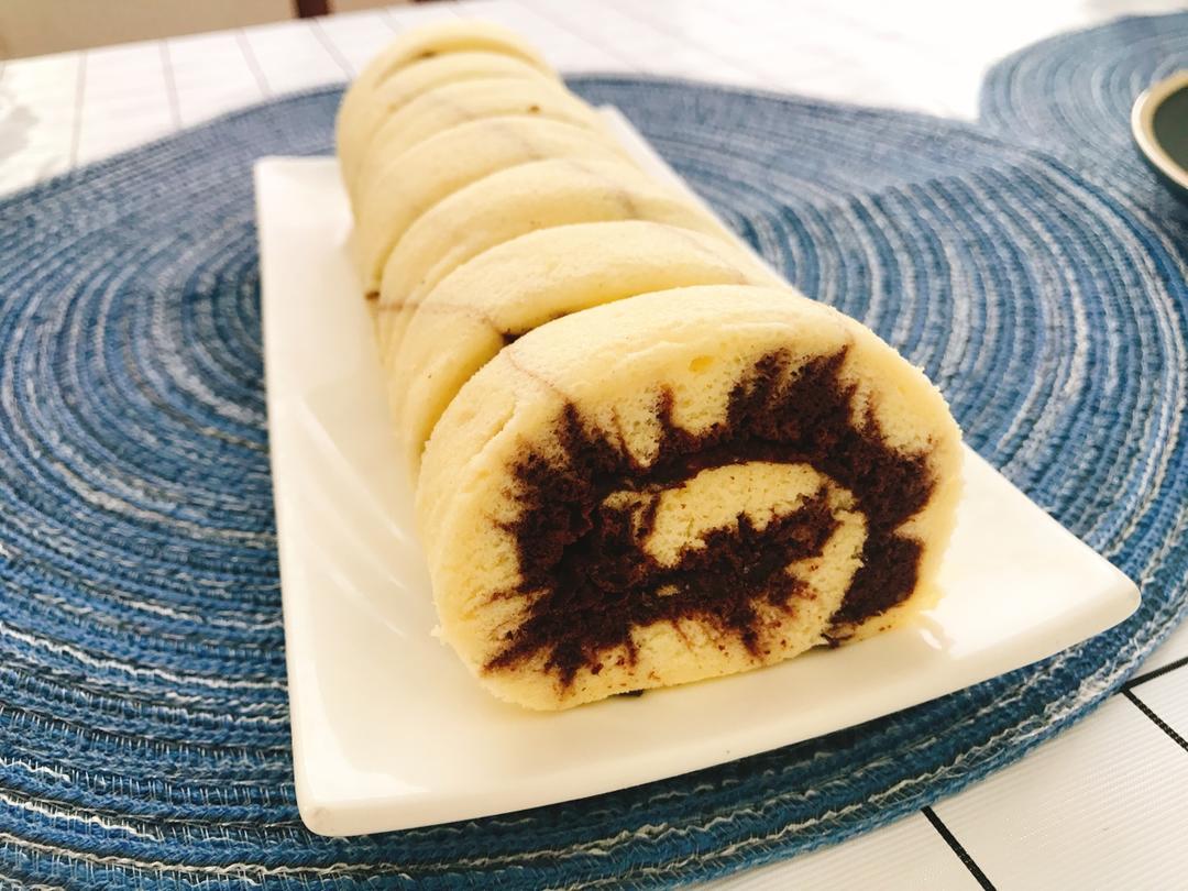 可可旋风蛋糕卷（视频）