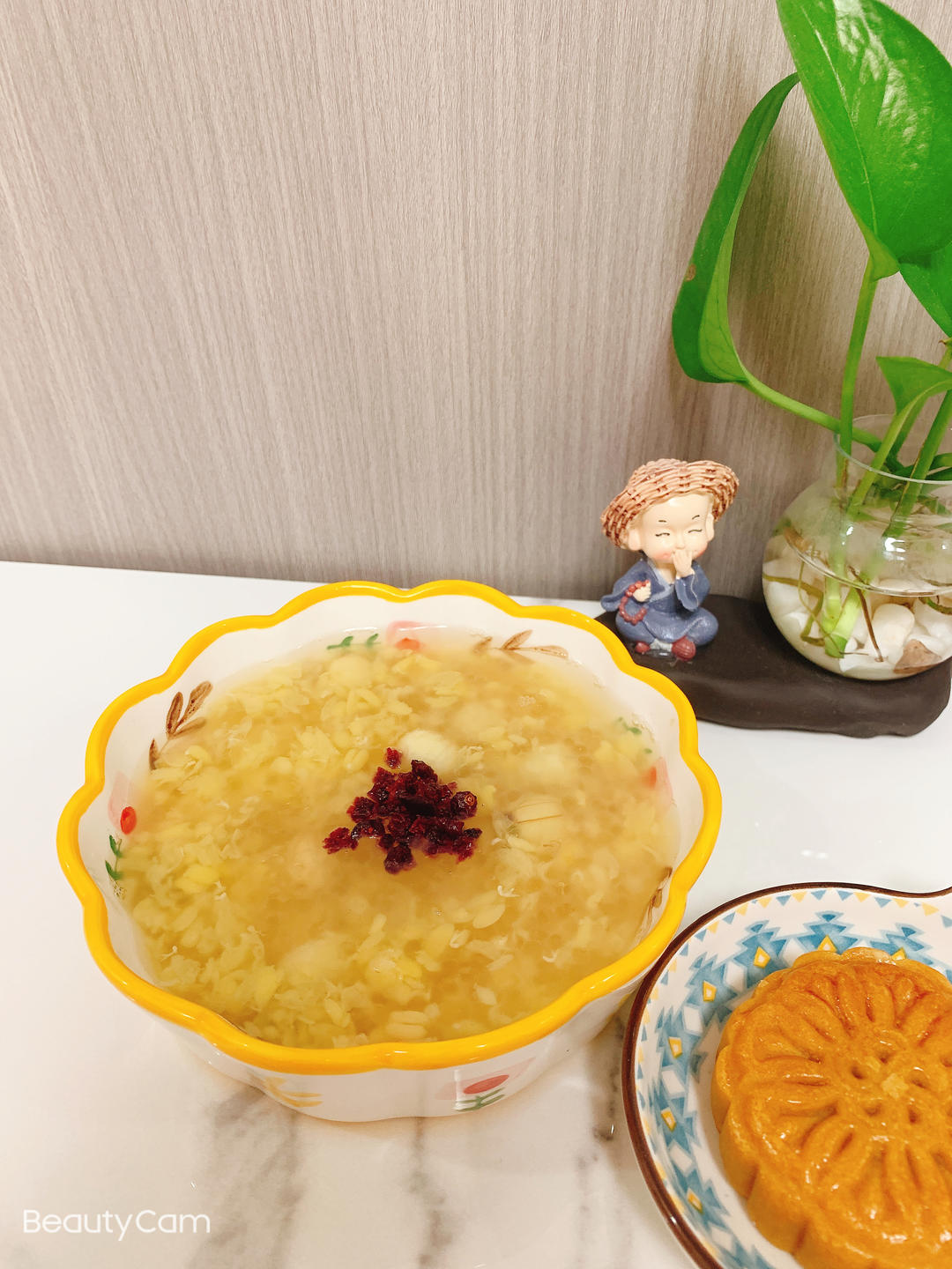 西米绿豆汤