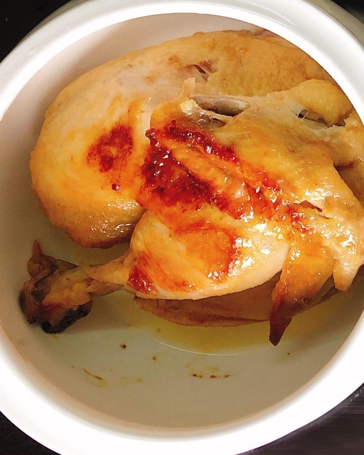 【电饭煲盐焗鸡】