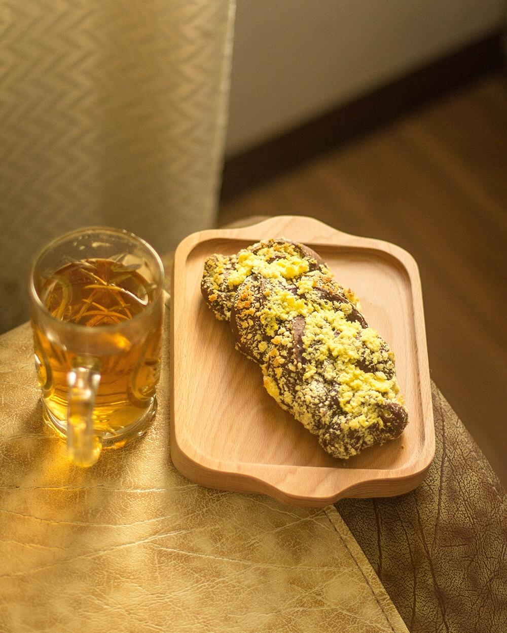 可可椰蓉辫子包