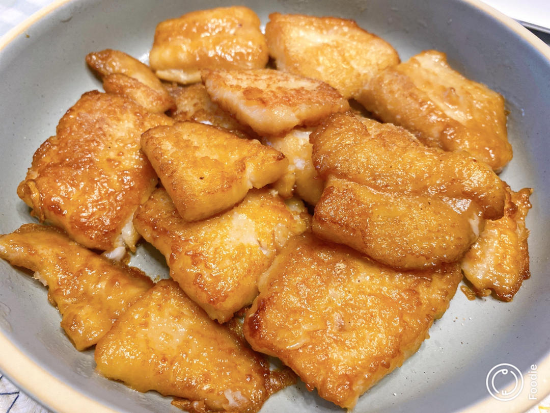 香煎巴沙鱼（龙利鱼）