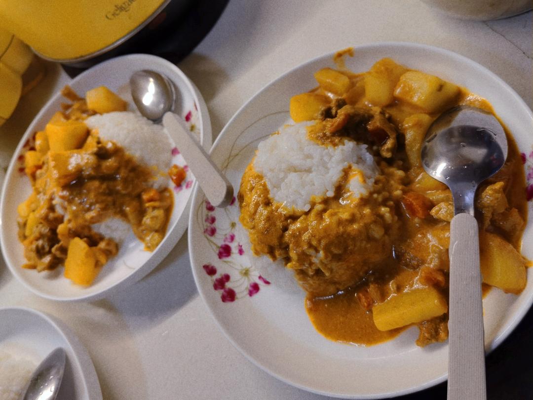 猪肉咖喱饭(超简单)