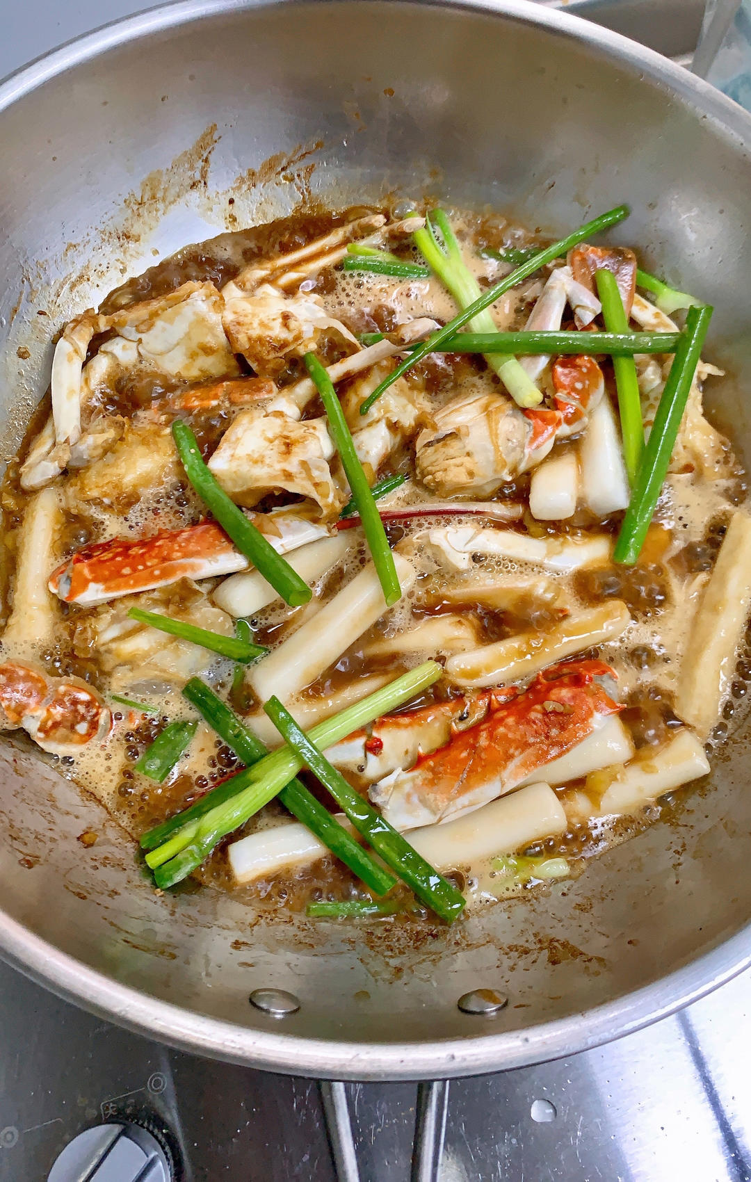 堂妈教你做螃蟹炒年糕