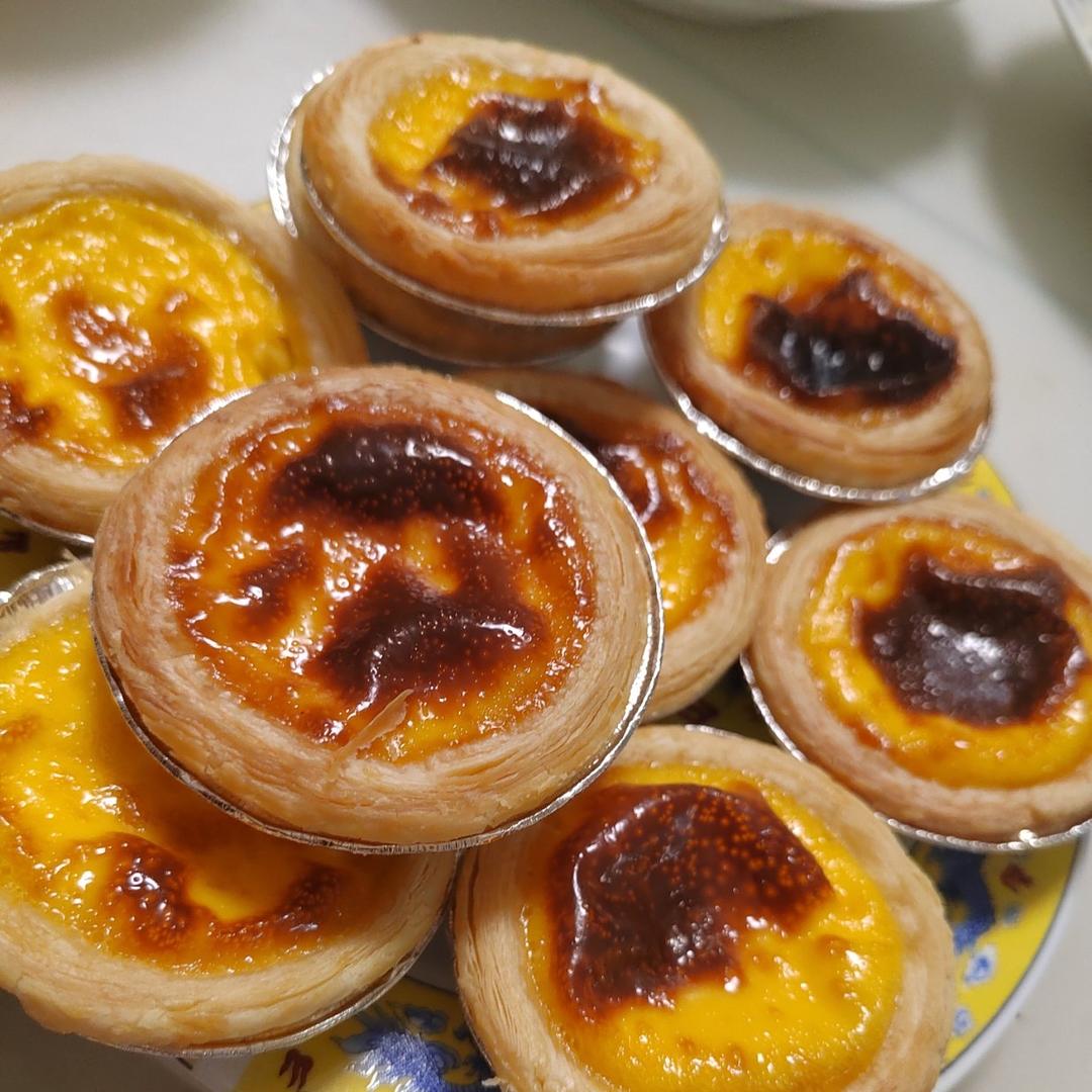 超嫩滑的葡式蛋挞(全蛋版)新手友好『秒杀KFC』