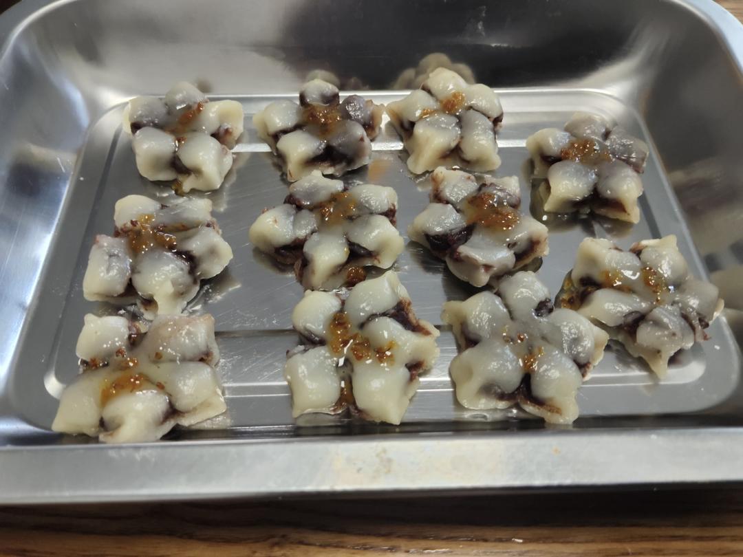 糯米豆沙糕的做法