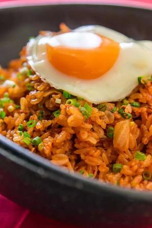 煎蛋拌白金荞米饭的做法 步骤6