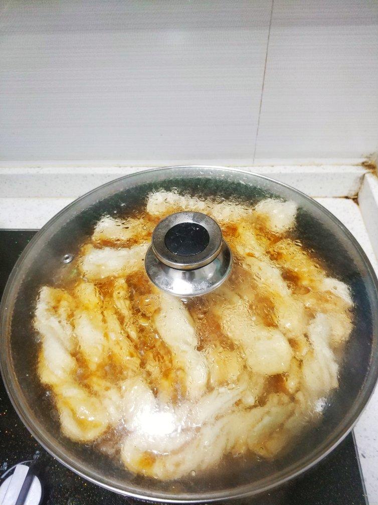 懒人饭豆角粘卷子一锅出