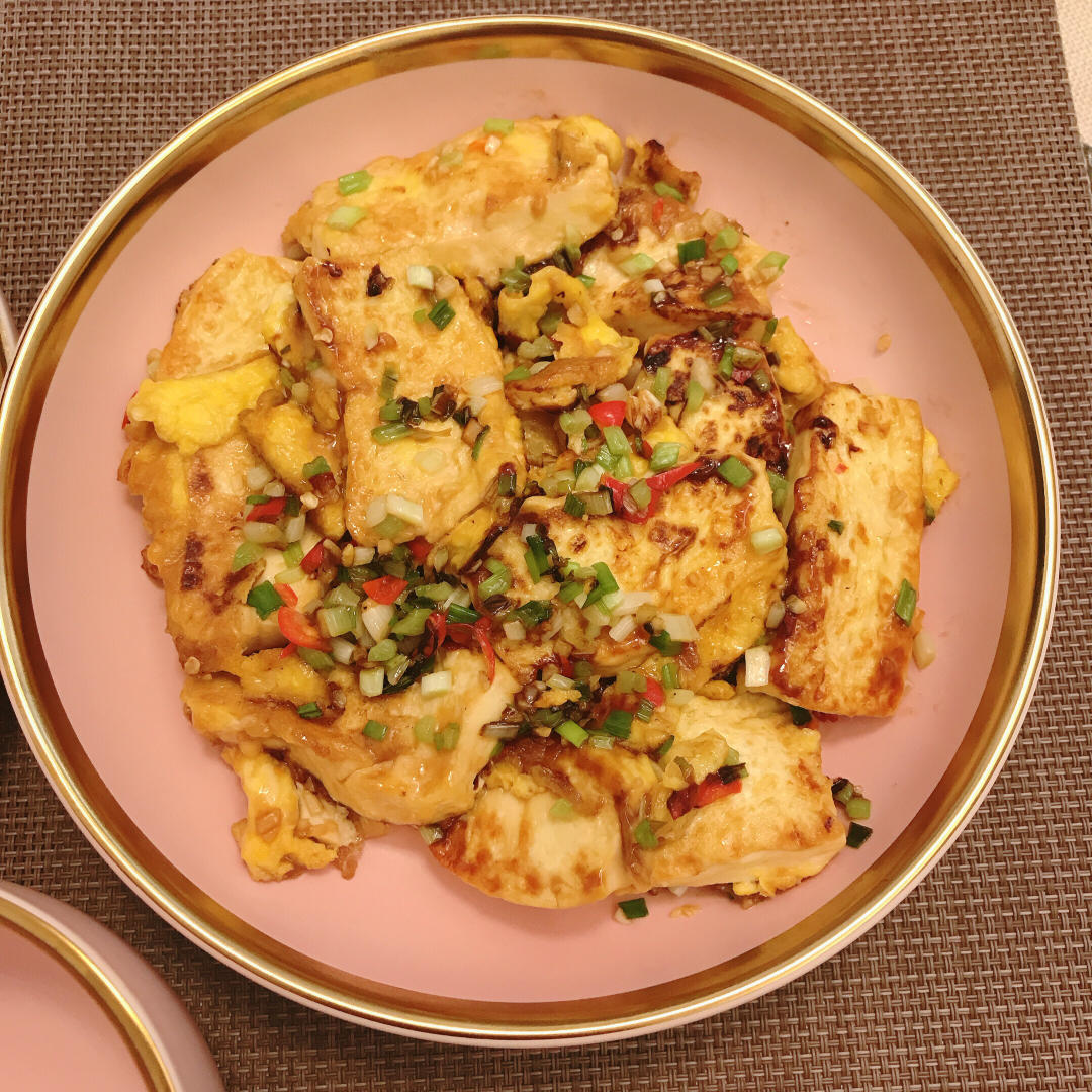 无敌好吃的香煎豆腐