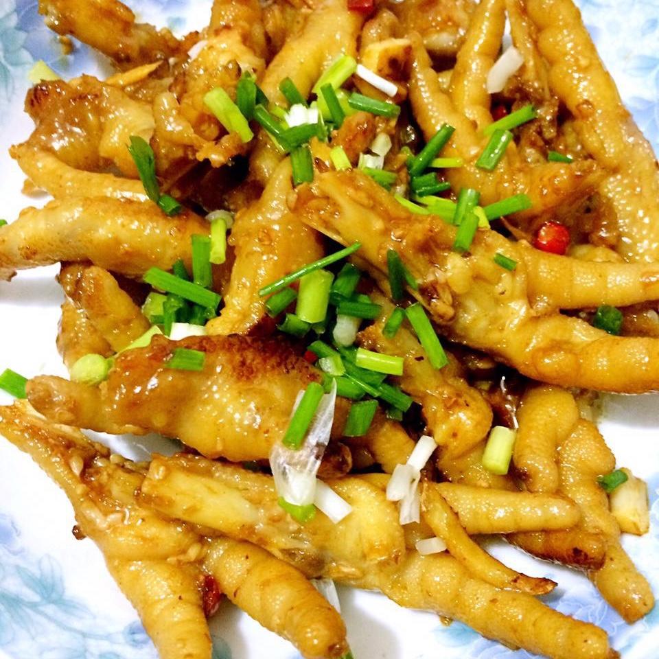 香辣烧鸡爪