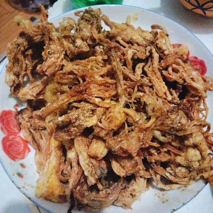 油炸椒盐金针菇