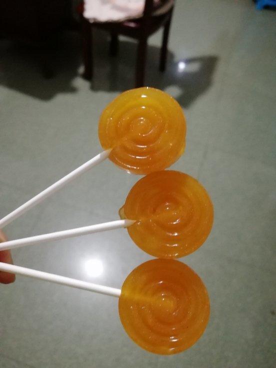 橙汁棒棒糖