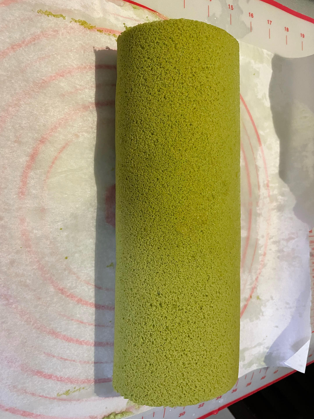 超清新｜斑斓椰香奶冻蛋糕卷｜卷不裂