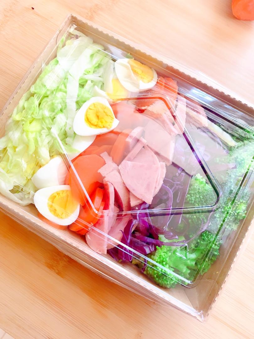 蔬菜火腿沙拉
