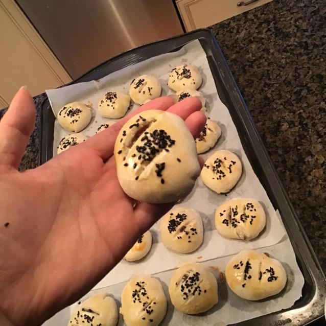 老婆饼 蔓越莓糯米馅 黄油版