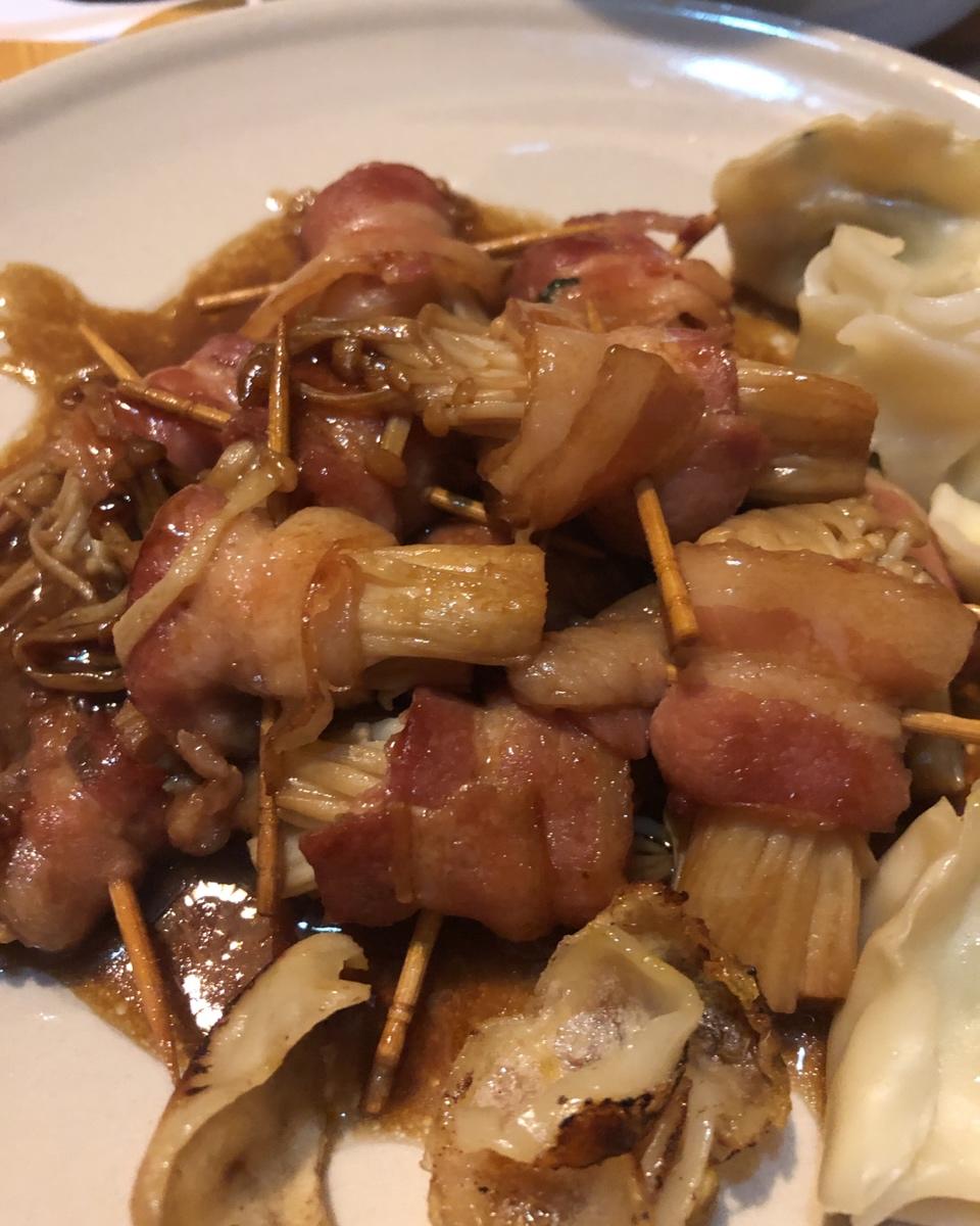 金针菇培根卷