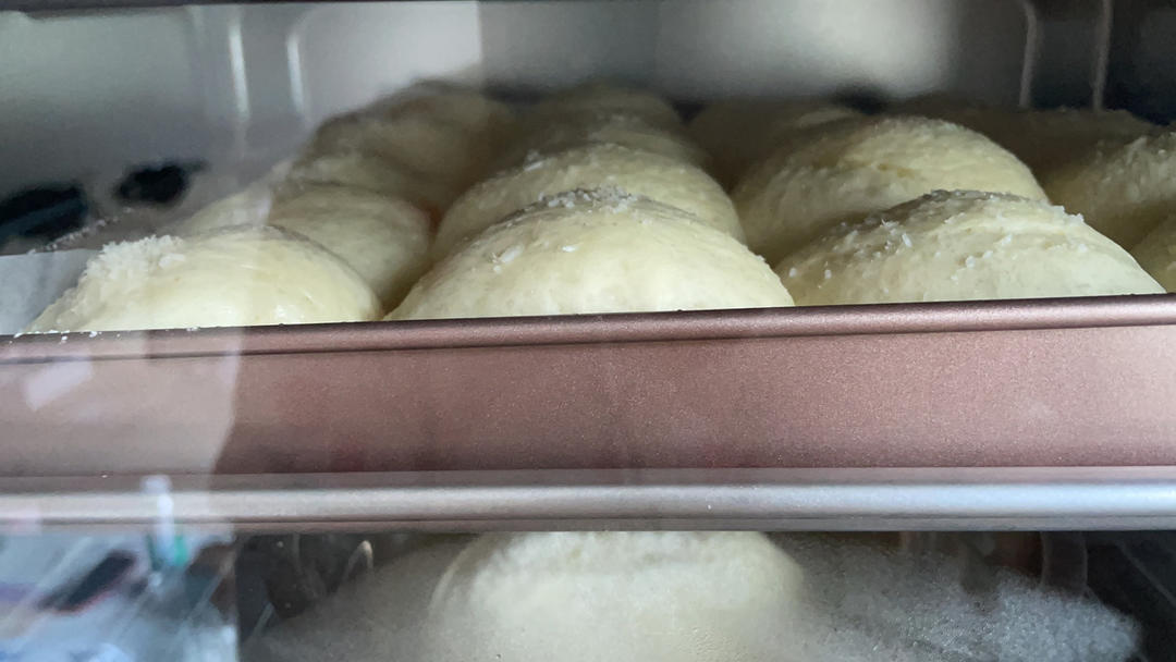 云朵牛奶小面包（无油低糖）❗️免揉面免手套膜❗️